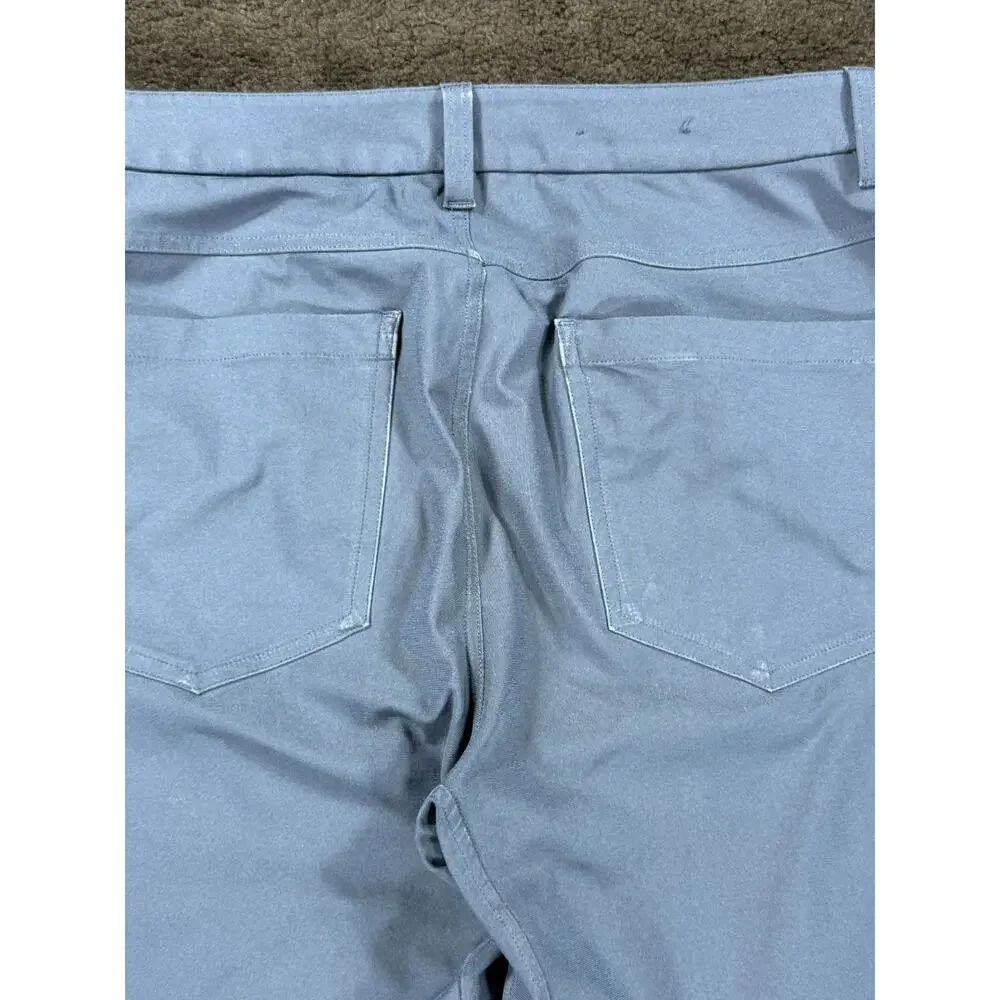 Lululemon Pants Mens 32x28 Navy Stretch Travel Casual Performance ABC Pant Slim